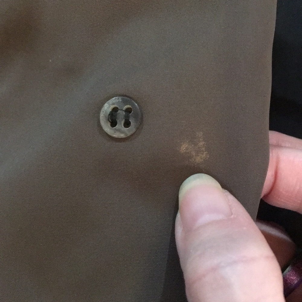 SOLD!!!Hugo Boss Full Length Rain Coat. - Picture 13 of 14